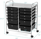 GOFLAME 12-Drawer Rolling Storage Cart, Mobile Utility Cart - Image 3