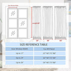 DWCN French Door Curtains – Rod Pocket Thermal Blackout Curtain - Image 6