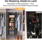 Deep Hanging Closet Organizers and Storage, Closet Hanging Storage Shelves - Image 4