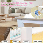 Clear Soft Corner Protectors for Furniture Strip, 2in x13FT, 2 Rolls, Sharp - Image 6