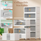 125Gal Stackable Plastic Storage Bins - Image 6