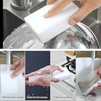 100 Pack Magic Sponge Eraser, Extra Thick and Long Lasting Melamine Cleaning - Image 3