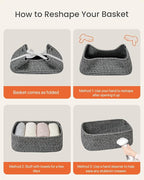Small Woven Basket, Storage Basket - Image 8