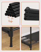 Clothes Rack, Portable Closet, 44.9 Inch Large Capacity Wardrobe Closet - Image 7