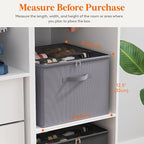 Lifewit Shoe Storage Organizer for Closet Fits 12-16 Pairs, Fabric Large Shoe - Image 4