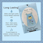 14 Packs Fresh Linen Scented Sachets Bags fit Drawers and Closets Gift Box - Image 3