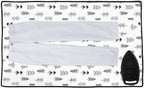 Encasa XO Ironing Mat/Pad with 3mm Padding & Silicone Iron Rest by EncasaXO