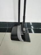 JEHONN Broom and Dust Pan, 54.3 inches Long Handle Swivel Brush, Upright - Image 12