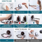 TAILI Soap Holder Bar Dish Suction Cup, Bar Shampoo Rack - Image 5