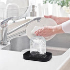 YASMEN 2 Pcs Silicone Soap Dish, Soap Holder - Image 5