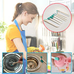 9 Pcs Small Household Cleaning Brushes by ELEMGULY, Deep Detail Crevice Brush - Image 7