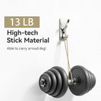 Self Adhesive Coat Hooks for Hanging: Heavy Duty Stainless Wall Hook for Towel - Image 2
