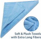 CARCAREZ Microfiber Towels for Cars, Car Drying Wash Detailing Buffing - Image 2