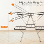 Giantex Clothes Drying Rack, Foldable Laundry Drying Rack - Image 2
