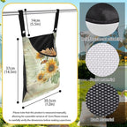 Sunflowers Butterfly Clothespin Bag Clothespin Bag - Image 6