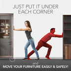 Furniture Sliders for Hardwood Floors X-Protector 12 PCS - Image 3