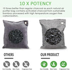 NIYIKOW Charcoal Bags Odor Absorber, Nature Fresh Bamboo Charcoal Air Purifying - Image 4