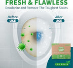 Toilet Bowl Cleaner Strips, Eco-friendly, Septic Safe, Removes Odors & Stains - Image 5