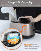Steam Cleaner for home, 293°F 58 PSI Powerful Multipurpose Steam Mop for Home - Image 5