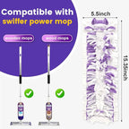 Power Mop Pads Compatible with PowerMop, Disposable Mopping Pad Refills - Image 2