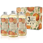 ROMIIE ZOI Liquid Hand Soap Refill Gift Set – 3 Pack, Citrus Zest Scent – by ROMIIEZOI