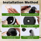 Suction Cup Hooks for Wreaths on Glass, 2025 New No Drill Suction Cup Hooks - Image 7