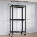FUTASSI Heavy-Duty Portable Closet, Carbon Steel - Image 6