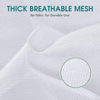 OTraki 2 Pcs Large Mesh Laundry Bags, 24X36 Inch Heavy Duty Drawstring Laundry - Image 3