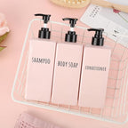 Segbeauty Refillable Shampoo and Conditioner Bottles, 500ml Empty Shower - Image 7