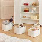 Small Cotton Rope Basket – Storage Bin - Image 4