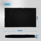 12-Pack Universal Stick-on Trash Can Odor Absorbing Filters, Activated Charcoal - Image 3