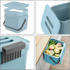 LALASTAR Kitchen Compost Bin, Hanging Trash Can - Image 5