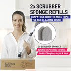 Replacement Scrubber Refill for Moku Home Extendable Tub Tile Shower Brush for - Image 2