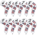 US Flag Golf Iron Covers Headcovers by BarudanGolf