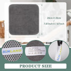 SINLAND Microfiber Dish Cloth for Washing Dishes Dish Washing Rags Best Kitchen - Image 2