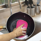 Kitchen Dish Sponge Scrubber Non Scratch, Dishcloth No Odor Reusable Washable - Image 5