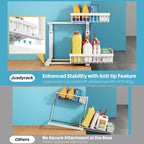 1 Packs Under Sink Organizer, Small Shelf - Image 5