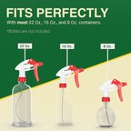 Heluva Green Spray Bottle Nozzle Replacement, Bottle Tops Only - Image 6
