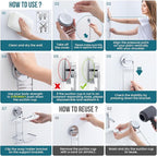 TAILI Double Layer Soap Dish Holder, Bar Soap Tray Suction Cup - Image 5