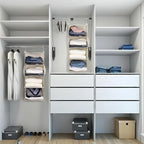 MAX Houser 4 Tier Shelf Hanging Closet Organizer, Closet Hanging Shelf - Image 6
