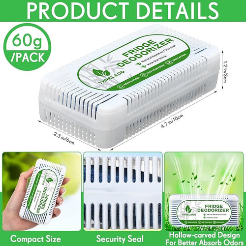 15 Pack Refrigerator Deodorizer Activated Charcoal Fridge Deodorizer Odor - Image 2
