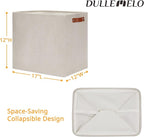 DULLEMELO Fabric Storage Basket, Large Storage Bin - Image 2