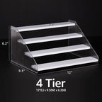 nianfeng Tiered Spice Rack, 4-Tier Spice Pantry Kitchen Cabinet Organizer - Image 3