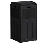 Flamaker 30 Gallon Trash Can, Resin Outdoor Garbage Can by Flamaker