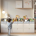 DIMJ Trapezoid Storage Bins, Closet Storage Bins - Image 3