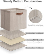 StorageWorks 13x13 Inches Storage Cube, Fabric Storage Bins - Image 4