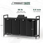 Laundry Hamper, Laundry Sorter - Image 5