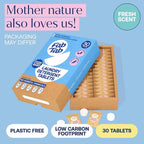 Fab Tab Laundry Detergent Tablets, Plant-Based Formula, Removes Tough Stains - Image 5