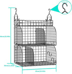 HapiRm Hanging Closet Organizer Storage - Image 3