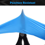 TitanFlex Heavy-Duty Blue Nitrile Gloves, Fully Textured, Mechanic Disposable - Image 5
